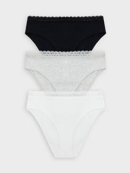 Цена за 2 штуки! ТРУСЫ ЖЕНСКИЕ (3ШТ.) - Mark formelle фото 8