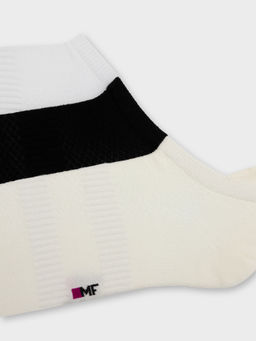 Цена за 5 пар! Носки однотонные короткие в наборе, 3 пары - Mark formelle фото 3