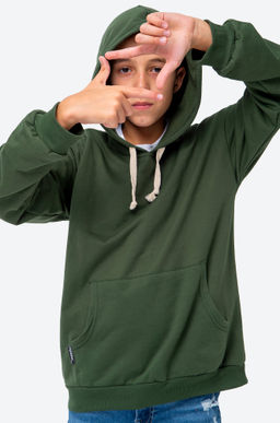 Толстовка для мальчика из футера с начесом Happyfox