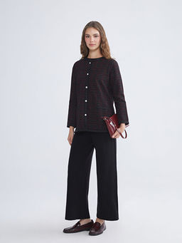 Beli Lastikli Geni? Pa?a Kad?n Triko Pantolon