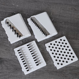 Терка шинковка для овощей и корейской моркови с 5 насадками 35х10см / G-15 /уп 60/ 0,162 - Галеонтрейд фото 3