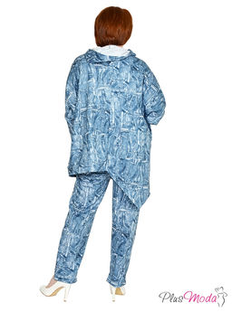 Толстовка Модель №943 размеры 44-84 - Plusmoda фото 7