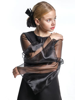 Платье для девочки праздничное UD 7842 черный - Mini maxi фото 6