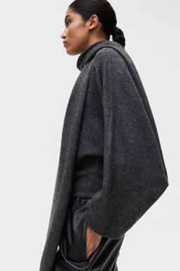 Jersey oversize con detalle de bufanda - H&m фото 2