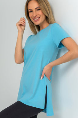 Удлиненная женская футболка с разрезами Happyfox - Happy fox фото 12