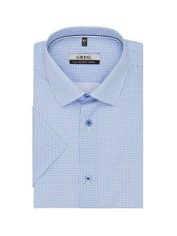 Сорочка мужская короткий рукав GREG 213/201/1903/Z/1p