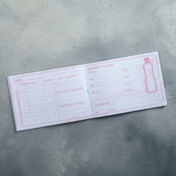 Цена за 4 шт. Дневник тренировок Единорожка, 48 листов, 15.3 х 12.4 см - Командор фото 5