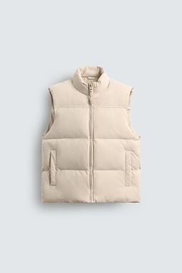 REGULAR FIT PADDED GILET - Zara фото 7