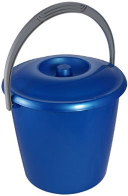 Ведро 5л с крышкой "Соло" арт.С631К