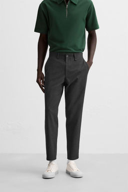TEXTURED COMFORT TROUSERS - Zara фото 11