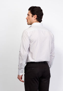 Сорочка мужская длинный рукав BERTHIER STAMPA185310/ Fit-R(0-1)  фото 10