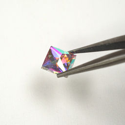 Страз Zlatka ZRSE-0214 AB-Crystal 14 х 14 мм стекло 5 x 3 шт в пакете с картонным еврослотом №02 перламутровый (AB-crystal)