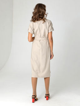 23207 Платье бежевый - Dizzyway фото 2