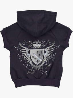 Жилетка на молнии для девочки детский сад UD 0087 антрацит - Mini maxi фото 7