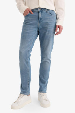 Pedro Slim Fit Джинсовые брюки узкого кроя с нормальной талией и узкими штанинами - Defacto фото 11