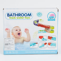 Игрушка для ванны Водная горка, 9 деталей, 4 игрушки, на присосках - Simaland фото 7