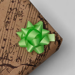 Цена за 8 шт. Бант - звезда №3.5, фасовка 8 шт., МИКС