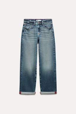 Z1975 RELAXED FIT HIGH-WAIST JEANS - Zara фото 7