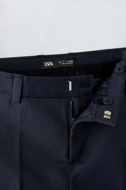 DOKULU KLASIK PANTOLON - Zara фото 3