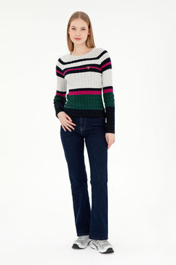 Женский темно-синий свитер Неожиданная скидка в корзине - U.s. polo assn фото 4