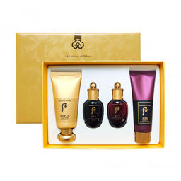 ББ крем для лица в наборе THE HISTORY OF WHOO Gongjinhyang:Mi Luxury BB SPF20/PA++ Set, Luxury BB SPF20/PA++ 45ml+Balancer 20ml+Emulsion 20ml+Foam Cleanser 40ml