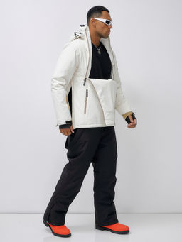 Горнолыжный костюм Leifensh 389Bl мужской анорак зимний белый  фото 13