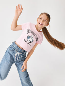 ACOOLA / Футболка детская для девочек Nuria розовый фото 6