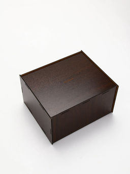 Подарочный набор бокалов с камнями для виски в деревянном ящике