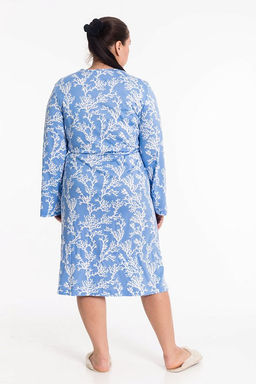 Халат М325133гб голубой/белый - Елена фото 2