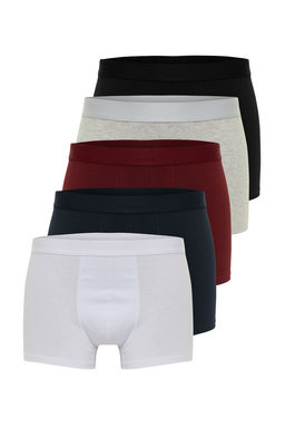 TRENDYOL MAN Lacivert 5li Paket Boxer TMNAW21BX0018 - Trendyolmilla фото 2