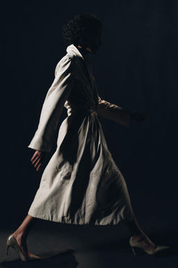 ZW COLLECTION LIMITED EDITION QUILTED LEATHER COAT - Zara фото 13
