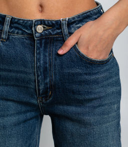 Джинсы #КТ1298, синий - Dommod фото 5