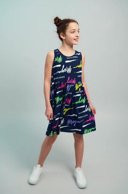 Летнее платье из бамбука для девочки Happyfox