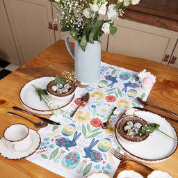 Дорожка на стол Этель Пасхальная скандинавия 30х70 см, 100% хлопок, саржа 190 гр/м2