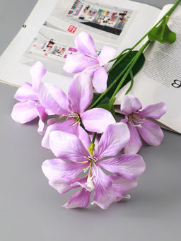 Цветы искусственные «Баухиния пёстрая», d=13 см, h=71 см, сиреневые