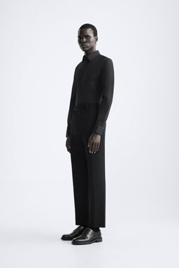 STRETCHY POPLIN SHIRT - Zara фото 4