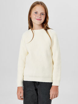 Джемпер для девочек бежевый