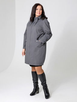 24135 Плащ графитовый