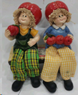 Фигурка Веселые Домовята висячие ножки 6х6х8 см / 91418 /уп 2/192/ - Галеонтрейд фото 4