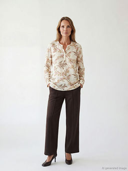 Beli Lastikli Geni? Pa?a Kad?n Pantolon