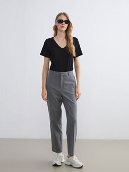 B?y?k Beden V Yaka Kad?n Ti??rt