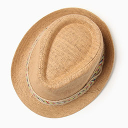 Шляпа мужская MINAKU, размер 58, светло-коричневая