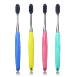 Зубная щетка с бамбуковым углем "Хаони"