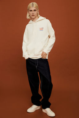 Sudadera con capucha y estampado Loose Fit - H&m фото 2