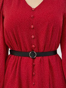 Платье Трэвис (рубиновый) - Nadi bordo фото 21