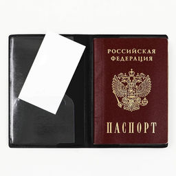 Обложка для паспорта Король, искусственная кожа - Simaland фото 5