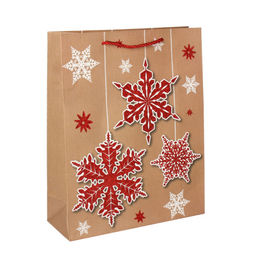 Цена за 12 шт. Пакет подарочный 26х32х10 / NG52 /уп 12/480/Новый год - ГалеонТрейд фото 6