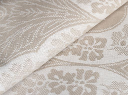 03с-34 ЯК Скатерть 178*360 "Декоративное цветение" цв. бежевый