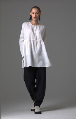 Блуза ЛЕН - Жан и параскева фото 3