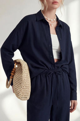 Женская льняная рубашка Happyfox - Happy fox фото 19